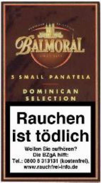 Balmoral Small Panatela Zigarillos